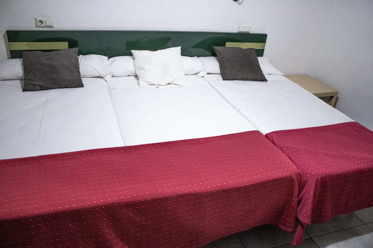 Habitación doble del Hotel Saga